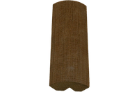 Декор Лавочний Термо Липа 65мм "Екстра" для закруглення кутів для лазні та сауни.
