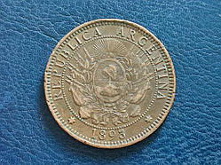 Аргентина 2 сентаво 1893