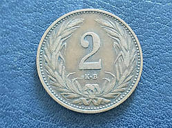 Австро-Угорщина 2 гелери 1909 No 1140 AAA