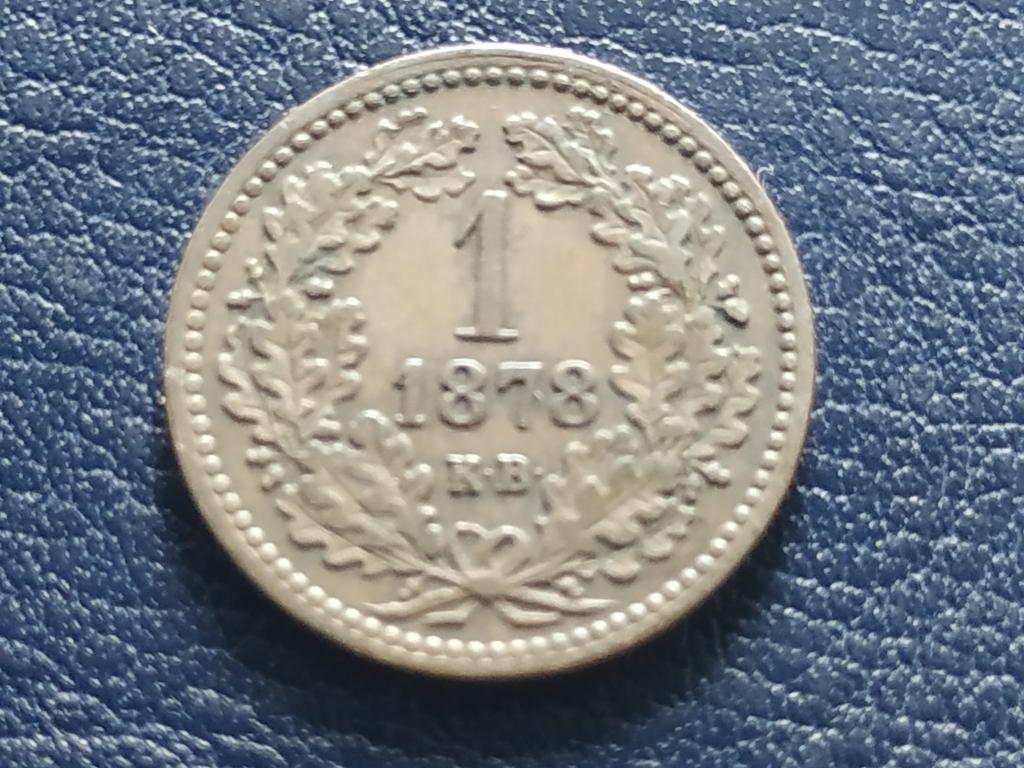 Австро-Угорщина 1 крейцер 1878, фото 1
