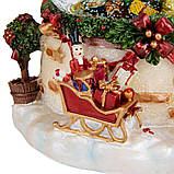 Снігова куля "Казкова ялинка" 16,5х12,5х12,5 см, фото 5