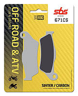 Гальмівні колодки SBS Comp Brake Pads, Carbon 694CS