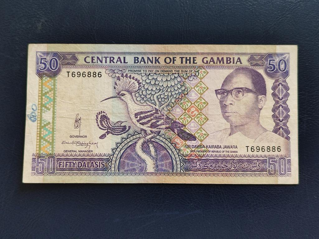 Гамбія 50 даласі 1989 № 1049