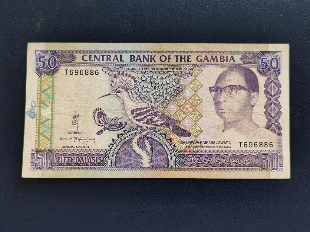 Гамбія 50 даласі 1989
