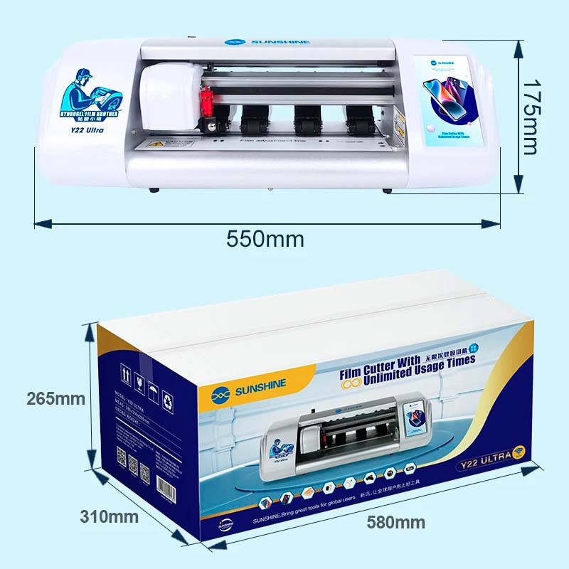 Плоттер Sunshine Y22 Ultra для гидрогелевой пленки до 12.9 дюймов ...