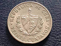 Куба 20 сентаво 1962 № 9258