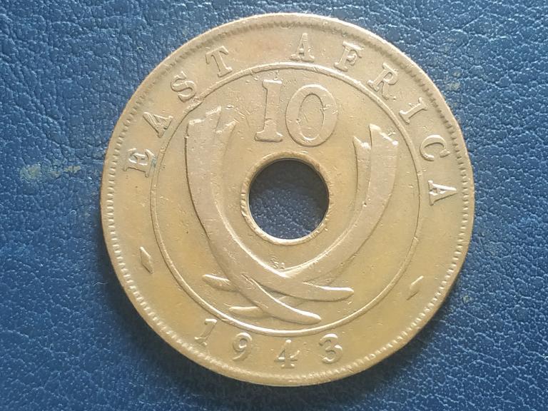 Східна Африка 10 центів 1943