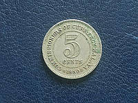 Малайя 5 центів 1950 № 1867 AAA