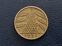 Німеччина 10 пфенінгів 1924 G