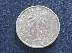 Бельгійське Конго 5 франків 1958