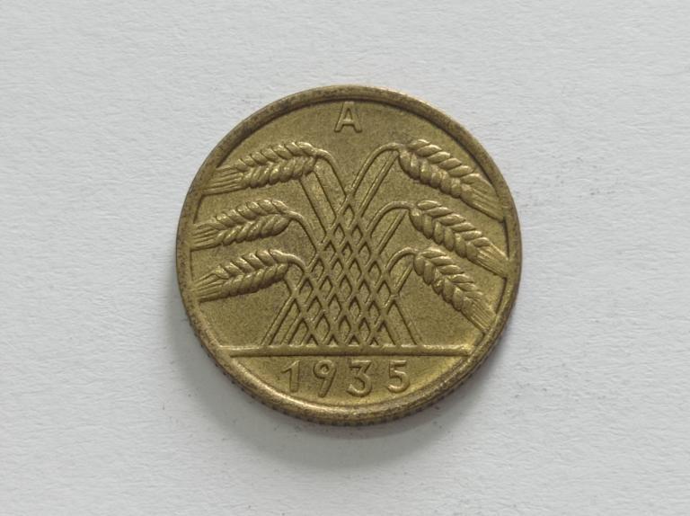 Німеччина 10 пфенінгів 1935 A