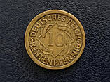 Німеччина 10 пфенінгів 1924 J, фото 2