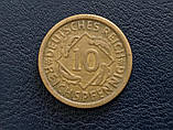 Німеччина 10 пфенінгів 1925 D, фото 3