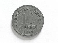 Німеччина 10 пфенінгів 1919 No 2043