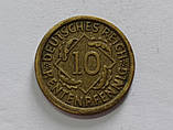 Німеччина 10 пфенінгів 1924 G, фото 3