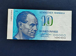 Фінляндія 10 марок 1986