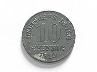 Німеччина 10 пфенінгів 1919 No 2052