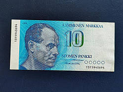 Фінляндія 10 марок 1986