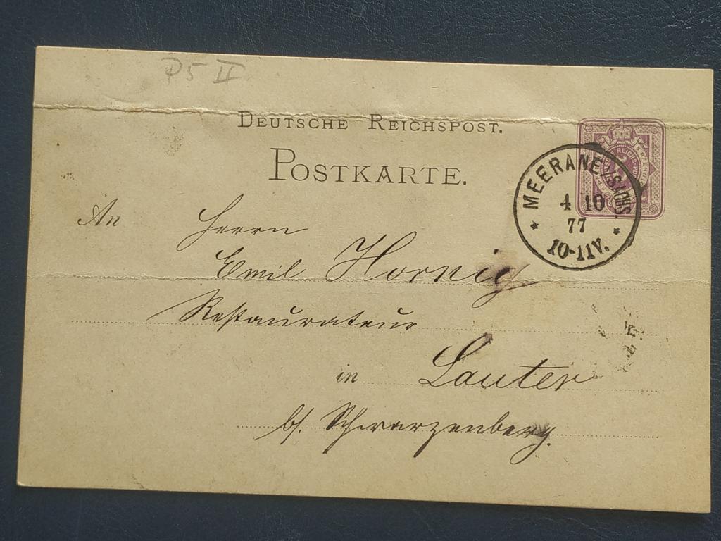 Почтова картка Німеччина, фото 1
