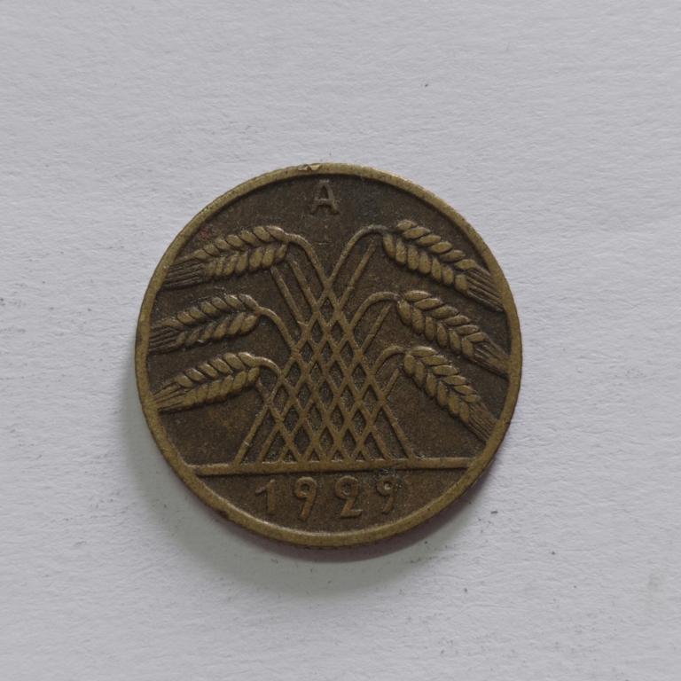 Німеччина 10 пфенінгів 1929 A