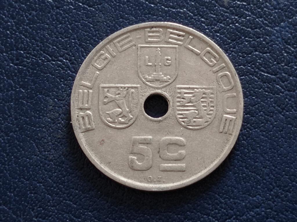 Бельгія 5 сантимів 1940