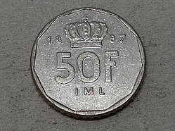 Люксембург 50 франків 1987