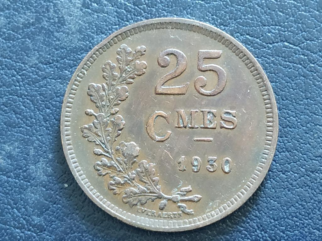 Люксембург 25 сантимов 1930