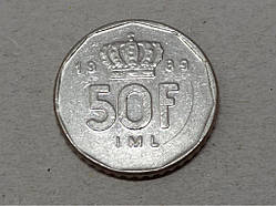 Люксембург 50 франків 1989