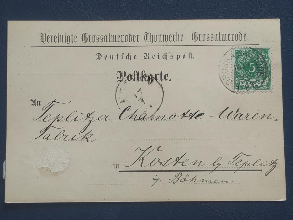 Почтова картка Німеччина, фото 1