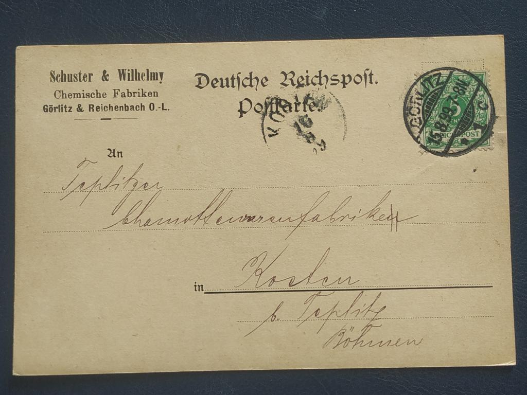 Почтова картка Німеччина, фото 1