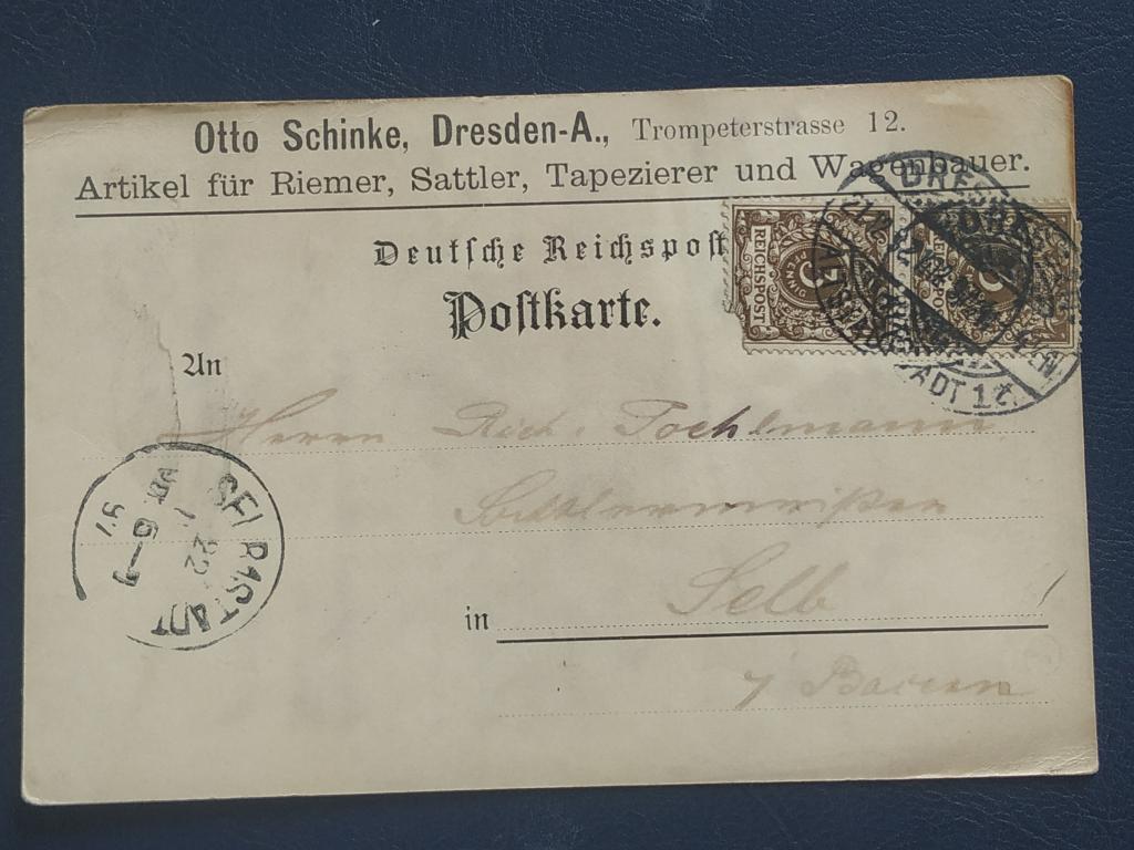 Почтова картка Німеччина, фото 1