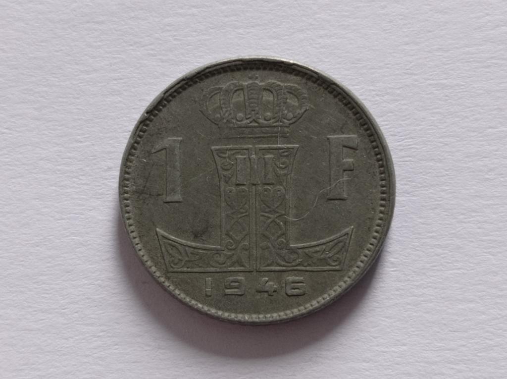 Бельгія 1 франк 1946