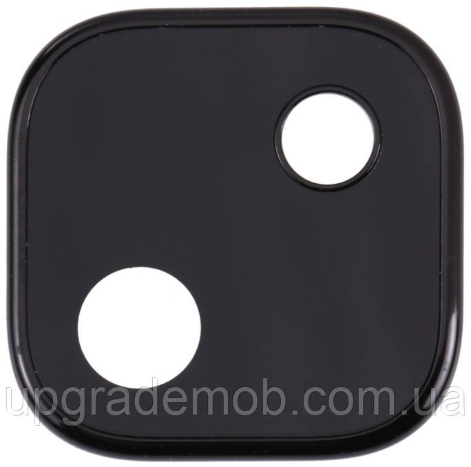 Скло камери Google Pixel 4a 4G з рамкою чорного кольору, фото 1