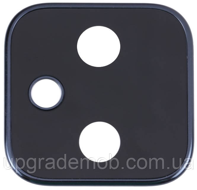 Скло камери Google Pixel 5a 5G з рамкою чорного кольору, фото 1