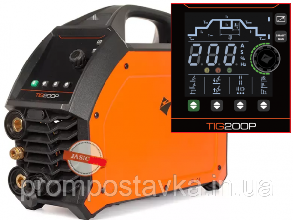 Апарат аргонодугового зварювання Jasic TIG-200Р (W2S52) EVO20