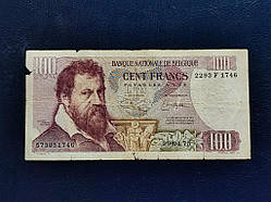 Бельгія 100 франків 1975 № 297