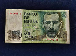 Іспанія 1000 песет 1979 № 135