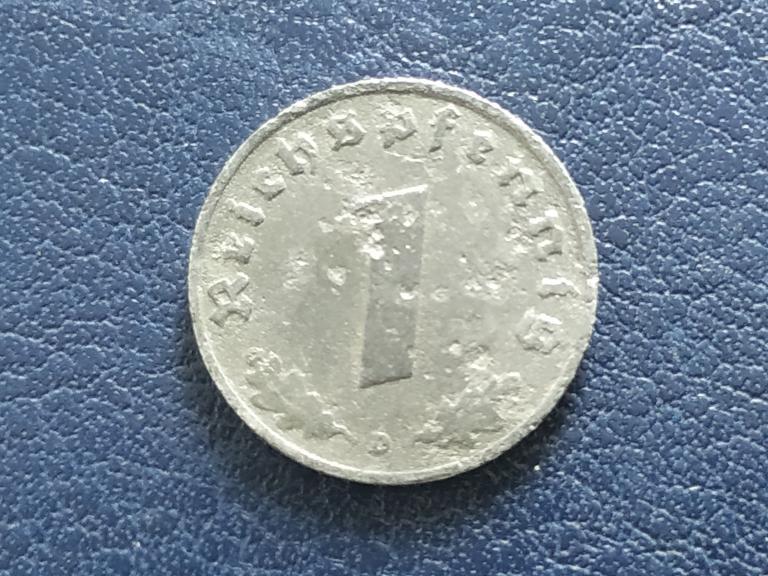 Німеччина 1 пфенінг 1940 D