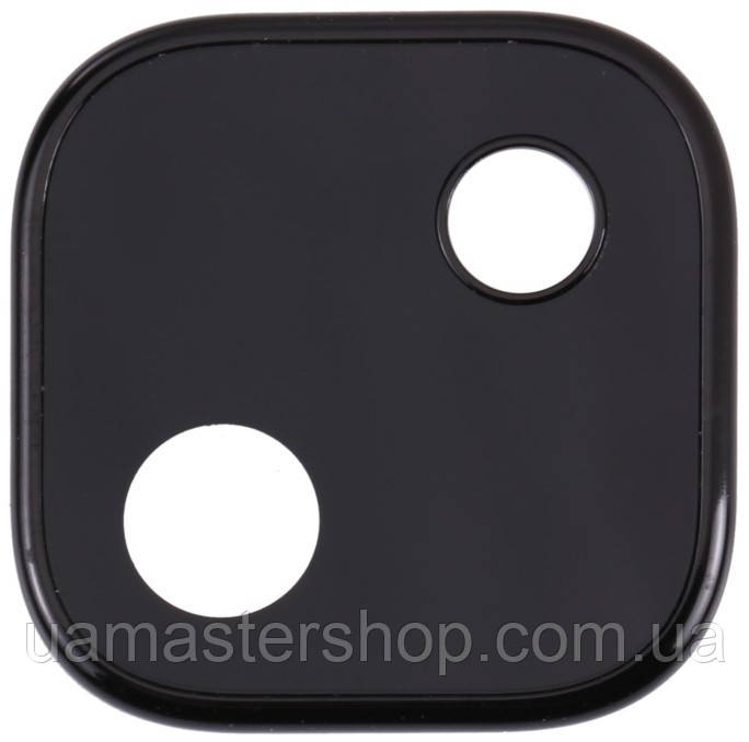 Скло камери Google Pixel 4a 4G з рамкою чорного кольору, фото 1