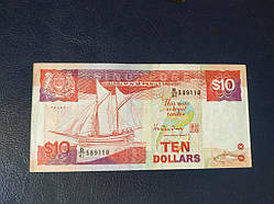 Сінгапур 10 доларів No 186