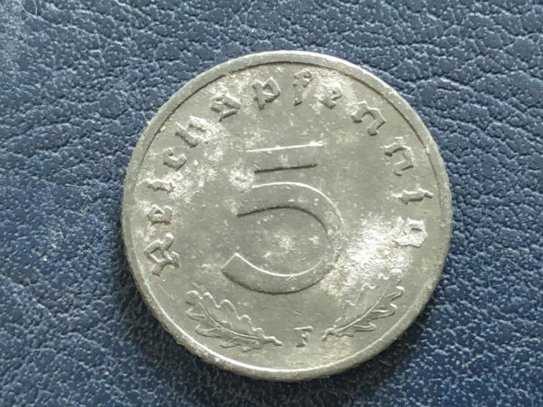 Німеччина 5 пфенінгів 1942 F