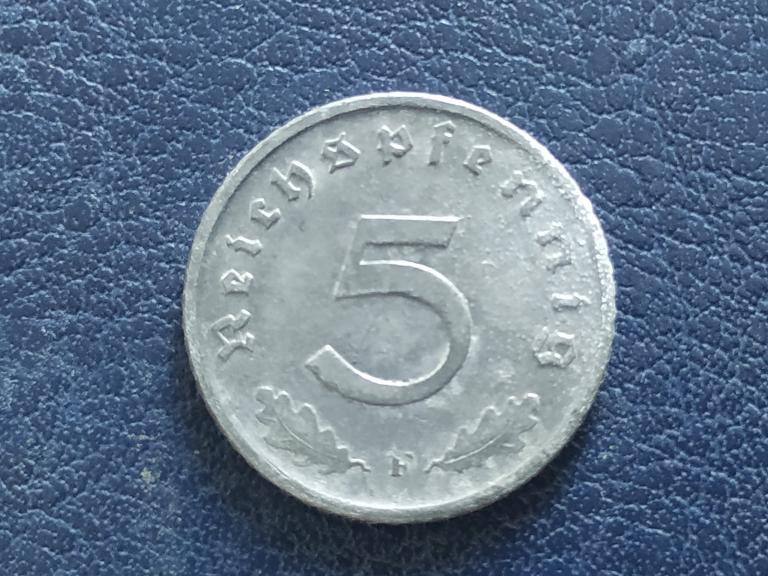 Німеччина 5 пфенінгів 1940 F