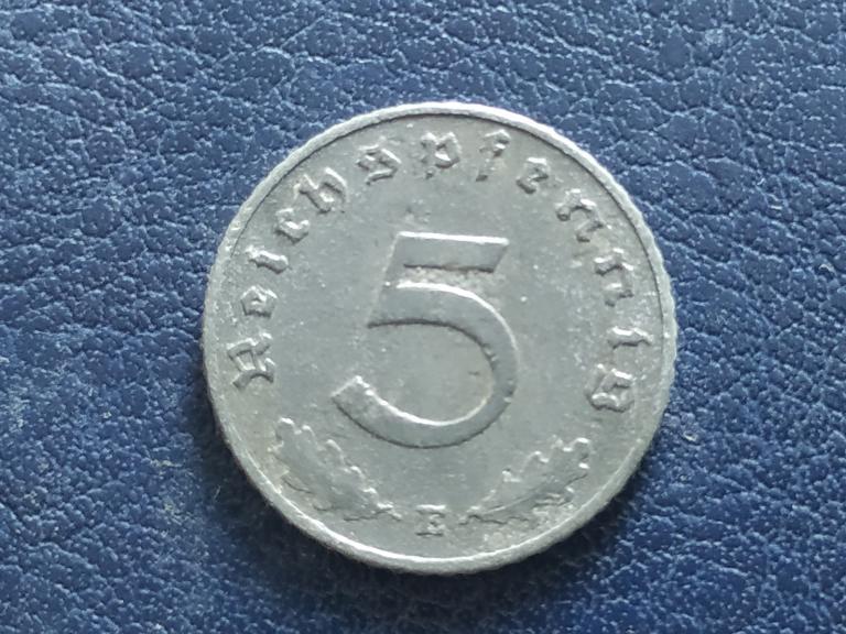 Німеччина 5 пфенігів 1941 E