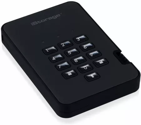 Жорсткий диск iStorage diskAshur 1ТВ (IS-DA2-256-1000-B)