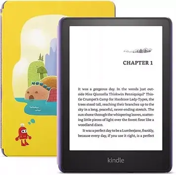 Електронна книга з підсвічуванням Amazon Kindle Paperwhite Kids 11th Gen 8GB Wifi Robot Dreams (B08WQ9DW84)