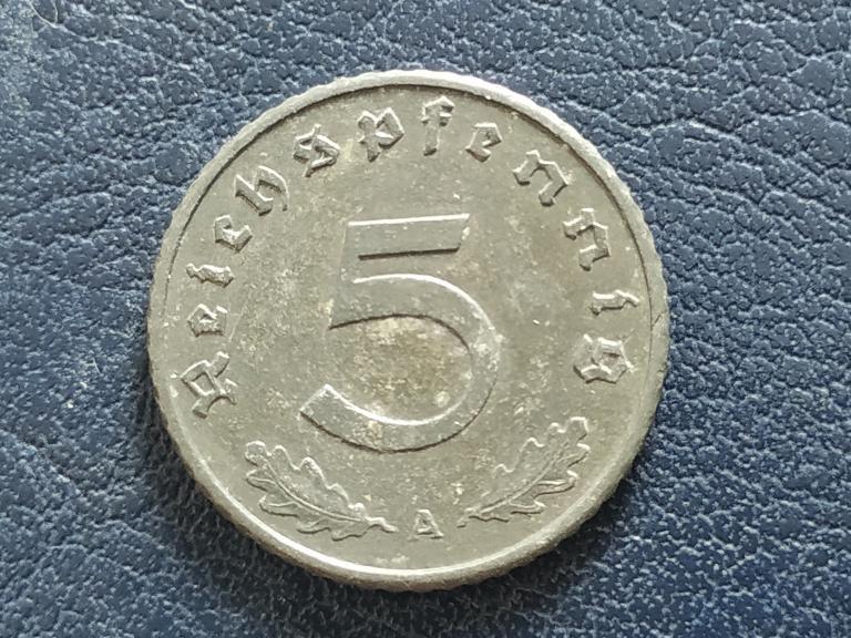 Німеччина 5 пфенінгів 1942 A