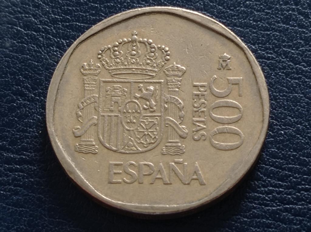Испания 500 песет 1987