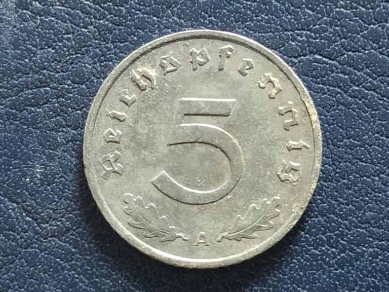 Німеччина 5 пфенінгів 1942 A