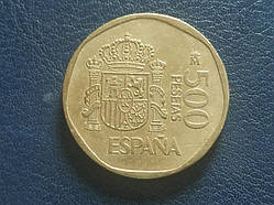 Монета Іспанія 500 песет 1990