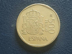 Монета Іспанія 500 песет 1990